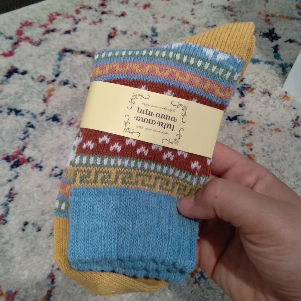Nwt Tutu Anna warm cozy winter socks